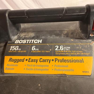 Bostitch Air Compressor w/Nail Gun and Hitachi Brad Nailer (B2-ES)