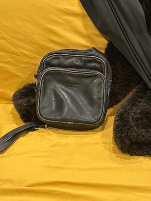 Umbrella and Faux Fur