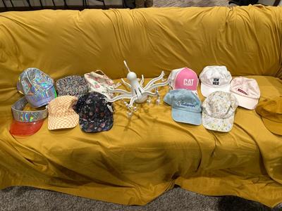 HATS and Hat or scarf hanger