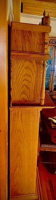 WORKING TRIPLE CHIME TEMPUS FUGIT GRANDFATHER CLOCK HAND CRAFTED IN BOULDER, CO.