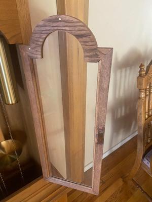 WORKING TRIPLE CHIME TEMPUS FUGIT GRANDFATHER CLOCK HAND CRAFTED IN BOULDER, CO.