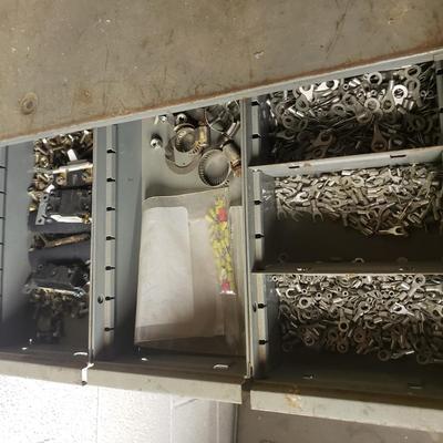 34 Drawers-Two Metal Cabinets and Contents (B3-KD)