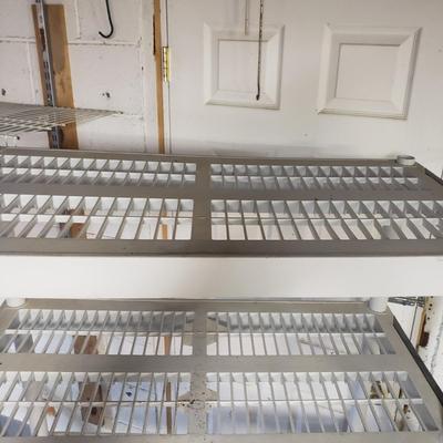 Three Keter Plastic Shelves (B1-KD)