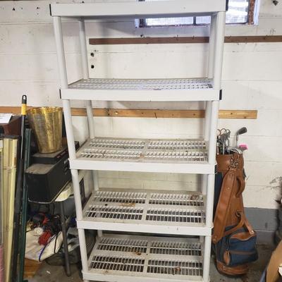 Three Keter Plastic Shelves (B1-KD)