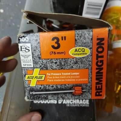 Remington Depress Tool & Fasteners and Three Polymer Glue Guns (B3-KD)