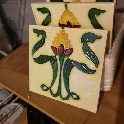 Neatco Textured Art Deco Tiles (B4-KD)