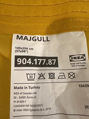 Pair of IKEA curtains