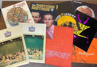 Lot of Theater Programs and Fan Publications: the King Family, Smothers Brothers, Arthur Fieldler, and Chad & Jeremy