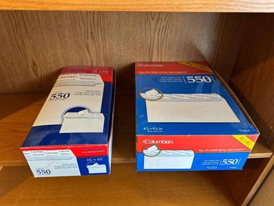 AN ASSORTMENT OF OFFICE SUPPLIES, AND STATIONARY