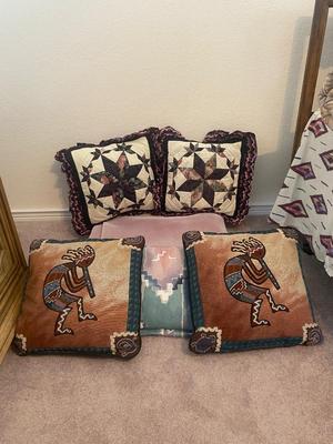 VELLUX BLANKET AND ACCENT PILLOWS