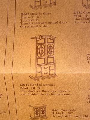 TOUR NAVACA BY STANLEY BEDROOM ARMOIRE