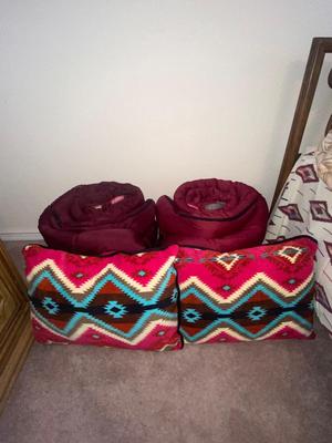 COLEMAN SLEEPING BAGS AND PILLOWS