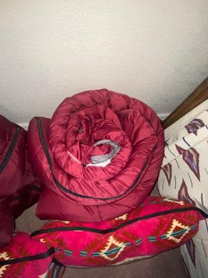 COLEMAN SLEEPING BAGS AND PILLOWS