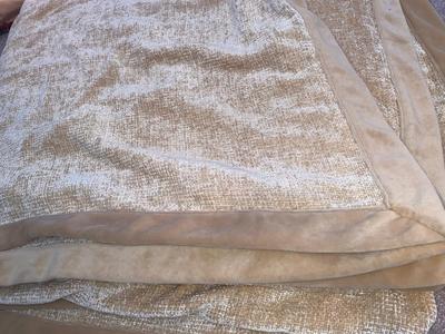 FULL SIZE CHANEL BLANKET AND THROW PILLOWS