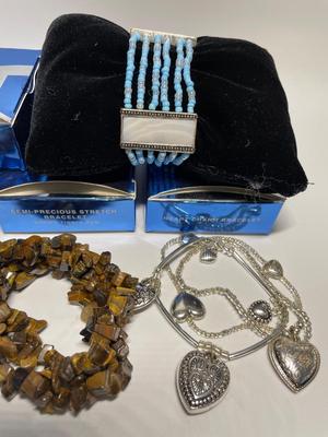 NIB stretch bracelets