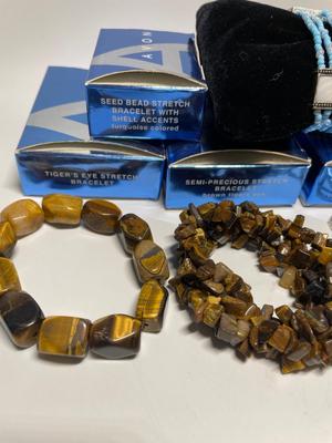 NIB stretch bracelets