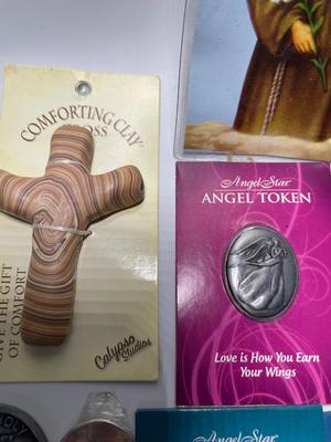 Variety of religious items
