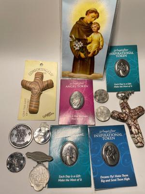 Variety of religious items