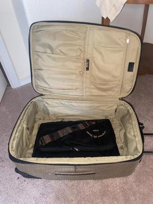 NINE WEST SUITCASE AND A NEW COMPUTER BAG
