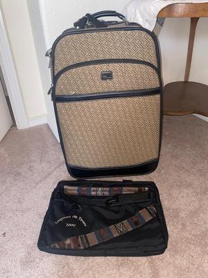 NINE WEST SUITCASE AND A NEW COMPUTER BAG