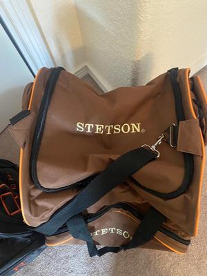 LIKE NEW ROPER DUFFEL & STETSON BOOT BAG