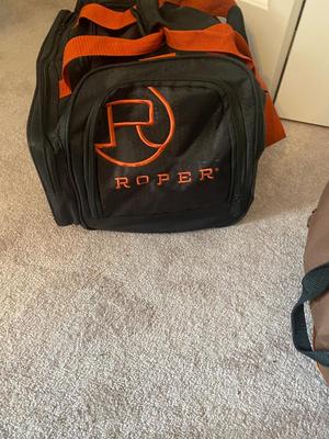 LIKE NEW ROPER DUFFEL & STETSON BOOT BAG