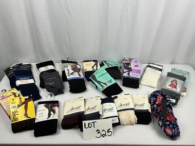 Lot J 325 New In Package Tights and Dress Socks