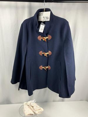 Lot K 336 NWT J Crew Ladies Cape and Mittens