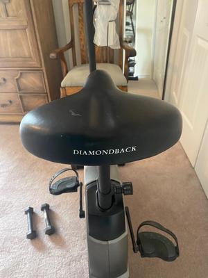 DIAMONDBACK 400U EXERCISE BIKE