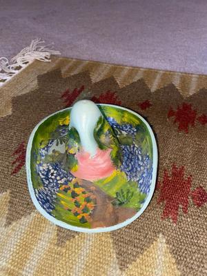 CLAY SOMBRERO FROM THE ALAMO AND OTHER SOUTHWESTERN STYLE DECOR