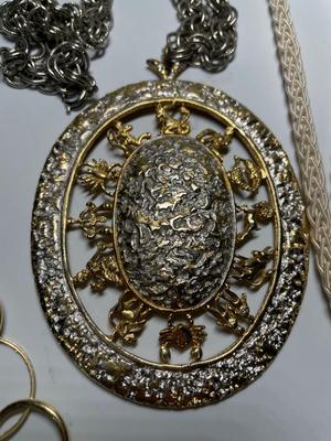 Fun gold-tone necklaces