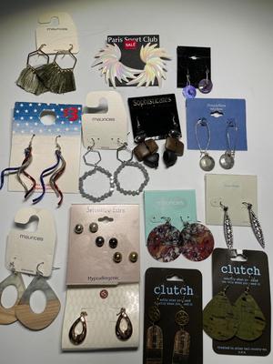 Pierced earrings (14)