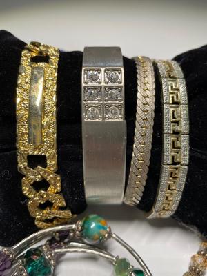 Variety of bracelets