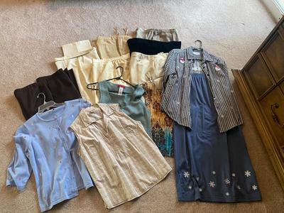 LADIES SLACKS AND BLOUSES