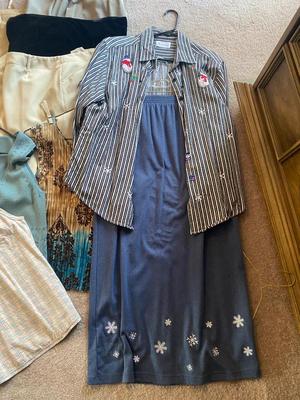 LADIES SLACKS AND BLOUSES