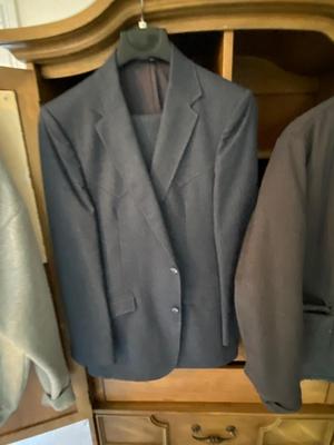 LIKE NEW MEN’S APT 9 COAT, WESTERN STYLE SUIT AND OTHER MEN'S OUTERWEAR