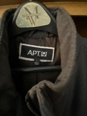 LIKE NEW MEN’S APT 9 COAT, WESTERN STYLE SUIT AND OTHER MEN'S OUTERWEAR