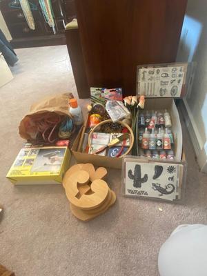 AN ARRAY OF DIFFERENT CRAFT ITEMS!