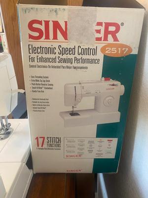 SINGER MODEL 2517 SEWING MACHINE