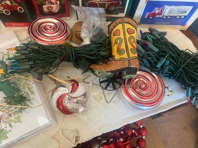 CHRISTMAS TREE ORNAMENTS, LIGHTS, GIFT CARDS, AND MORE!