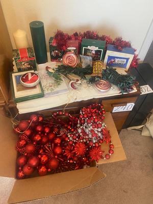 CHRISTMAS TREE ORNAMENTS, LIGHTS, GIFT CARDS, AND MORE!
