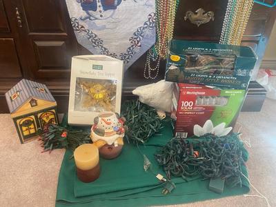 100 SOLAR LED NO ENERGY COST CHRISTMAS LIGHTS AND MORE!