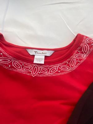 LADIES SIZE LARGE TOPS