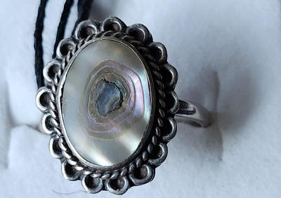 Mother of Pearl Abalone ring