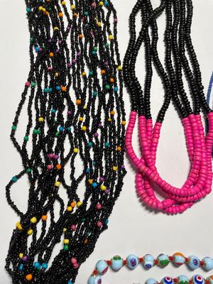 Beaded necklaces