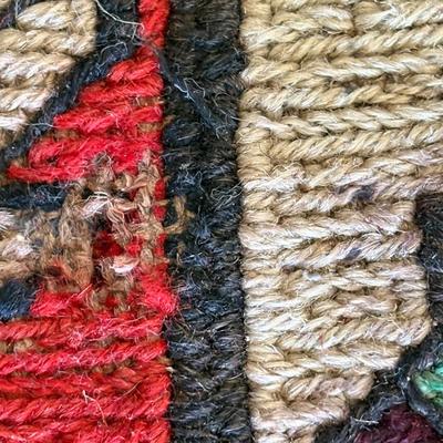 Jewel Tone Large Handwoven Rug (1018CR-ES)