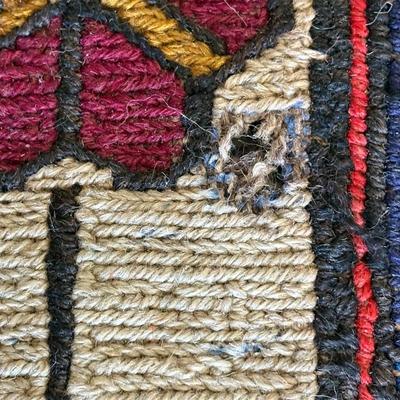 Jewel Tone Large Handwoven Rug (1018CR-ES)