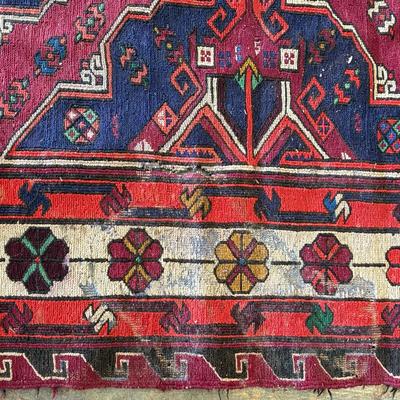 Jewel Tone Large Handwoven Rug (1018CR-ES)