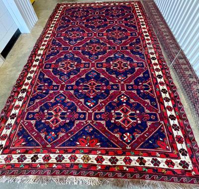 Jewel Tone Large Handwoven Rug (1018CR-ES)