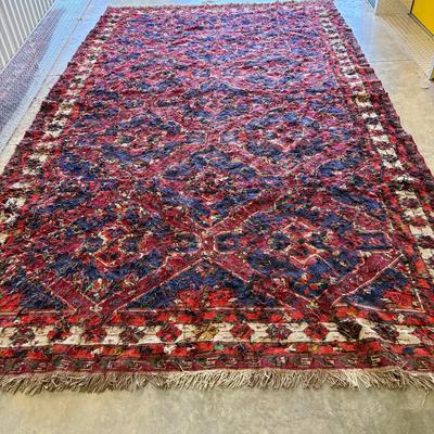 Jewel Tone Large Handwoven Rug (1018CR-ES)
